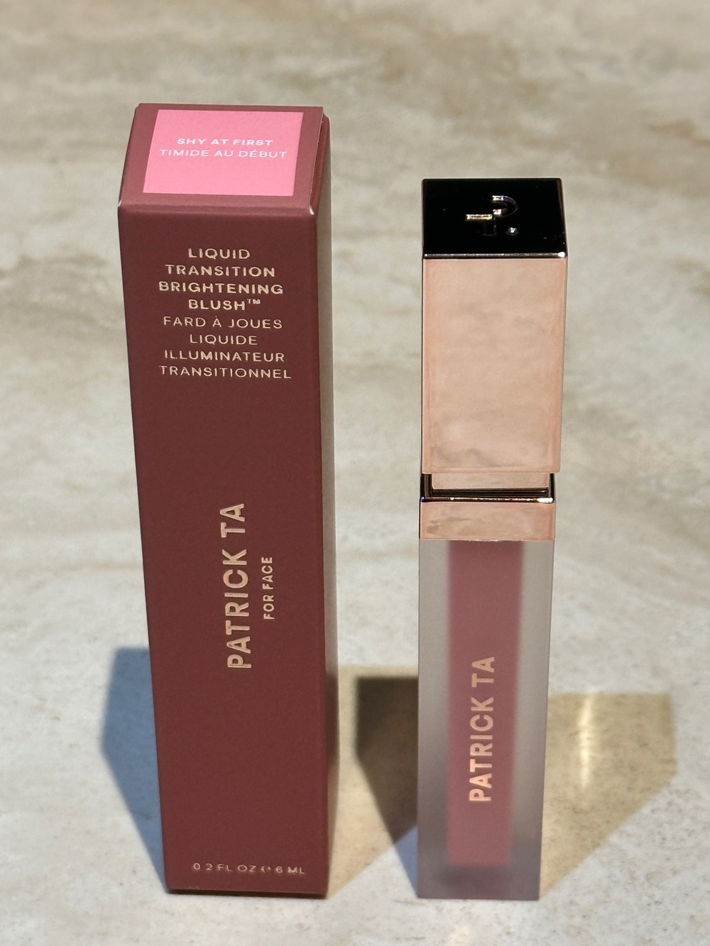 Patrick Ta Liquid Transition Brightening Blush - Shy At
